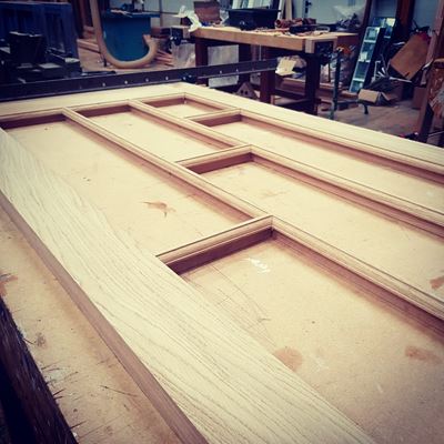 Beautifully joined and crafted window frames from Wagtail Joinery Ltd.